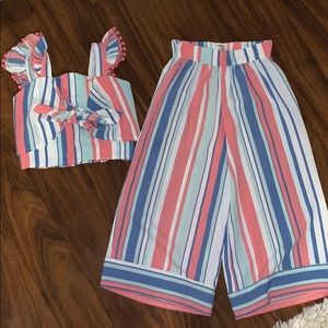 Little girls 2 piece outfit
